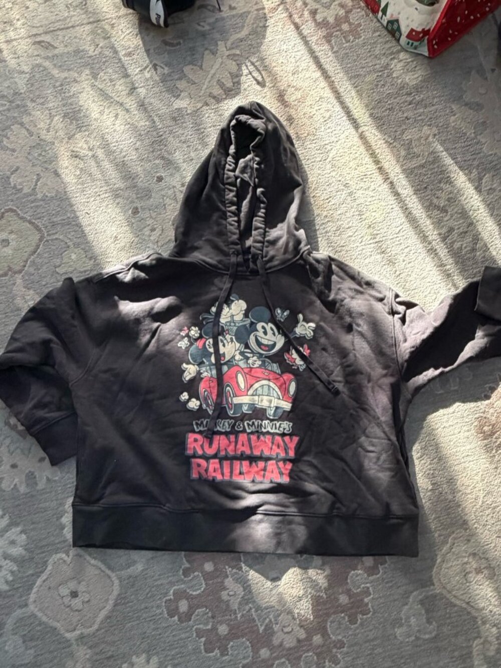 WDW Cropped Runaway Railway Sweatshirt
